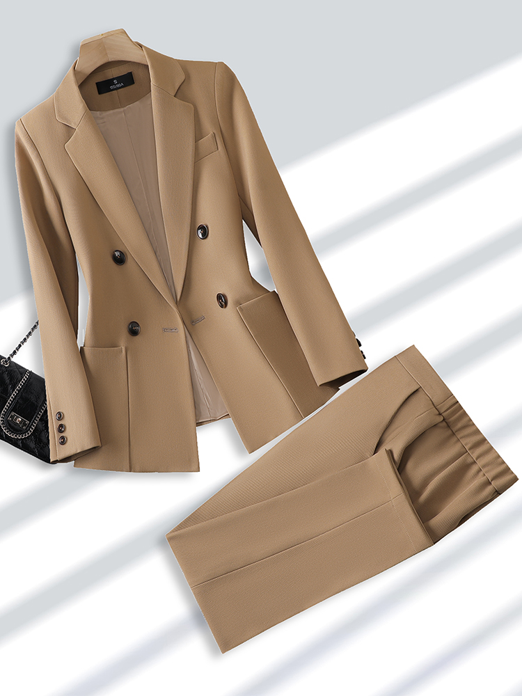 Men Formal Wear In Summer - Fashion Ladies Pant Suit Formal Women