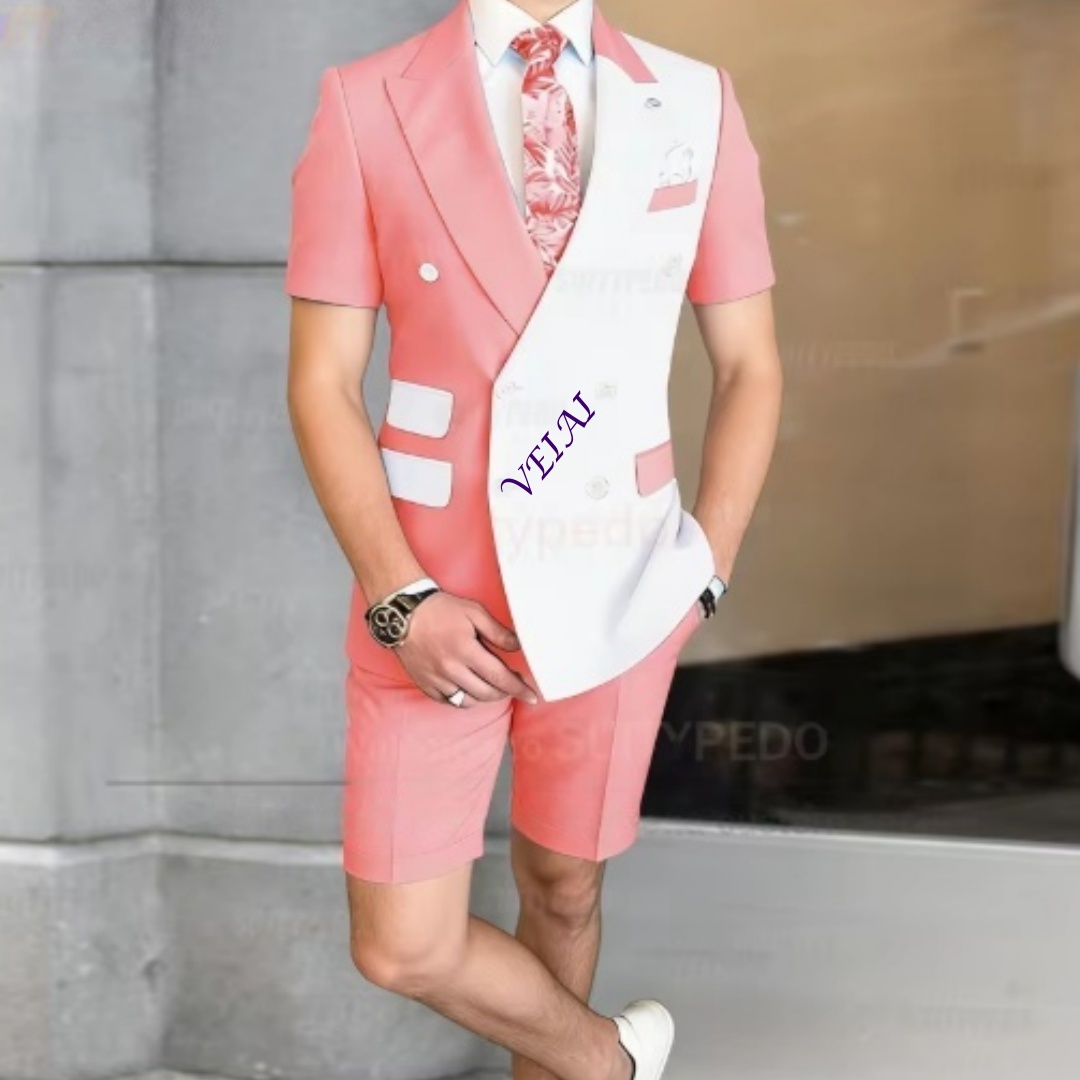 Summer Men's 2-Piece Casual Su - огляд і ціна Men Formal Wear For Wedding