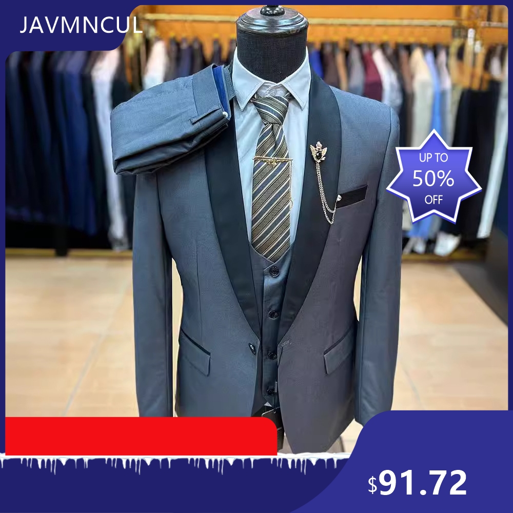 Men's Slim Fit 3 Piece Suit Sh - огляд і ціна Men'S Formal Wear For Graduation