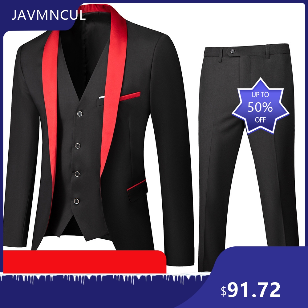 Men's Wedding 3 Piece Suit Set - огляд і ціна Men'S Formal Wear For Graduation