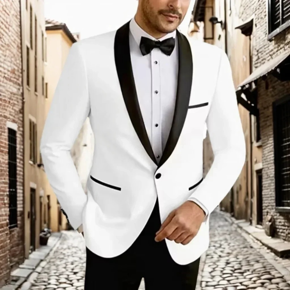 Two-Piece Men's White High-End - огляд і ціна High End Men'S Formal Wear