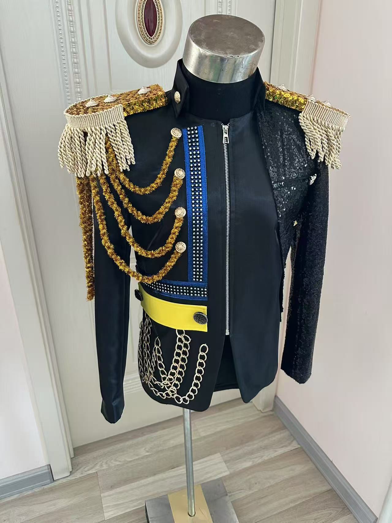 New Men Tassel Royal Jacket We - огляд і ціна Men Formal Wear For Wedding
