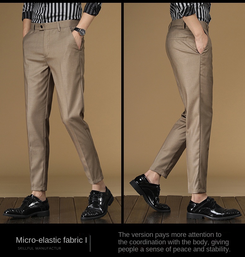 Summer Suit Pants Men Red Blac - огляд і ціна Men Formal Wear In Summer