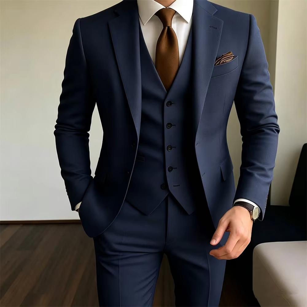 Khaki Men's Suits 3 Pieces Jac - огляд і ціна Khaki Formal Wear Men