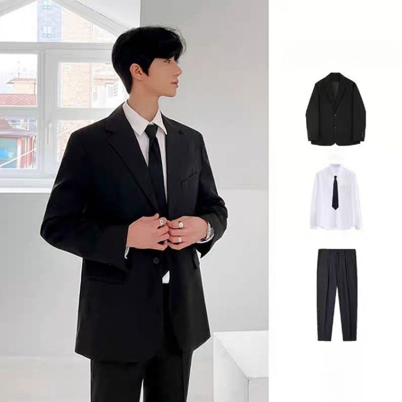 Premium Men's Blazer Suit Set  - огляд і ціна Men'S Formal Wear For Graduation