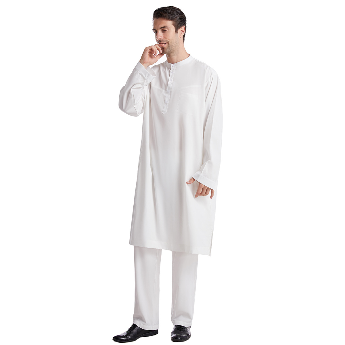 Muslim Men Jubba Thobe 2 Pice  - огляд і ціна Men Formal Wear Dubai