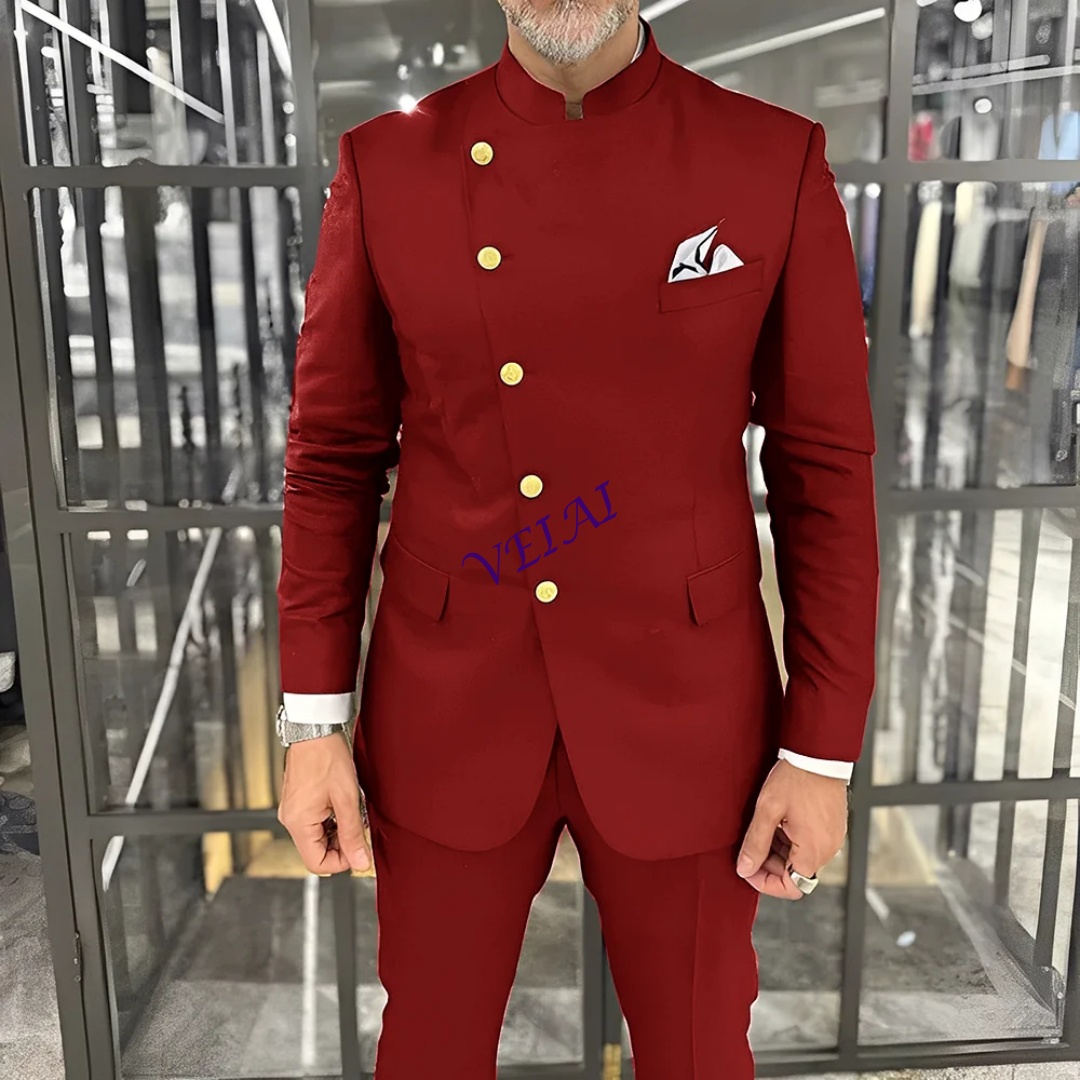 Custom Slim Fit Groomsmen Tern - огляд і ціна Men Formal Wear For Wedding