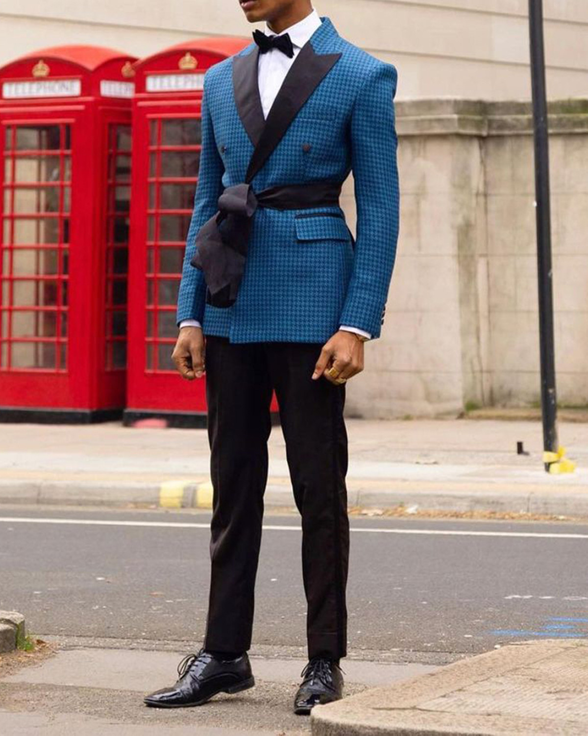 Fashion Men Suits Winter Hound - огляд і ціна Men Formal Wear Sale