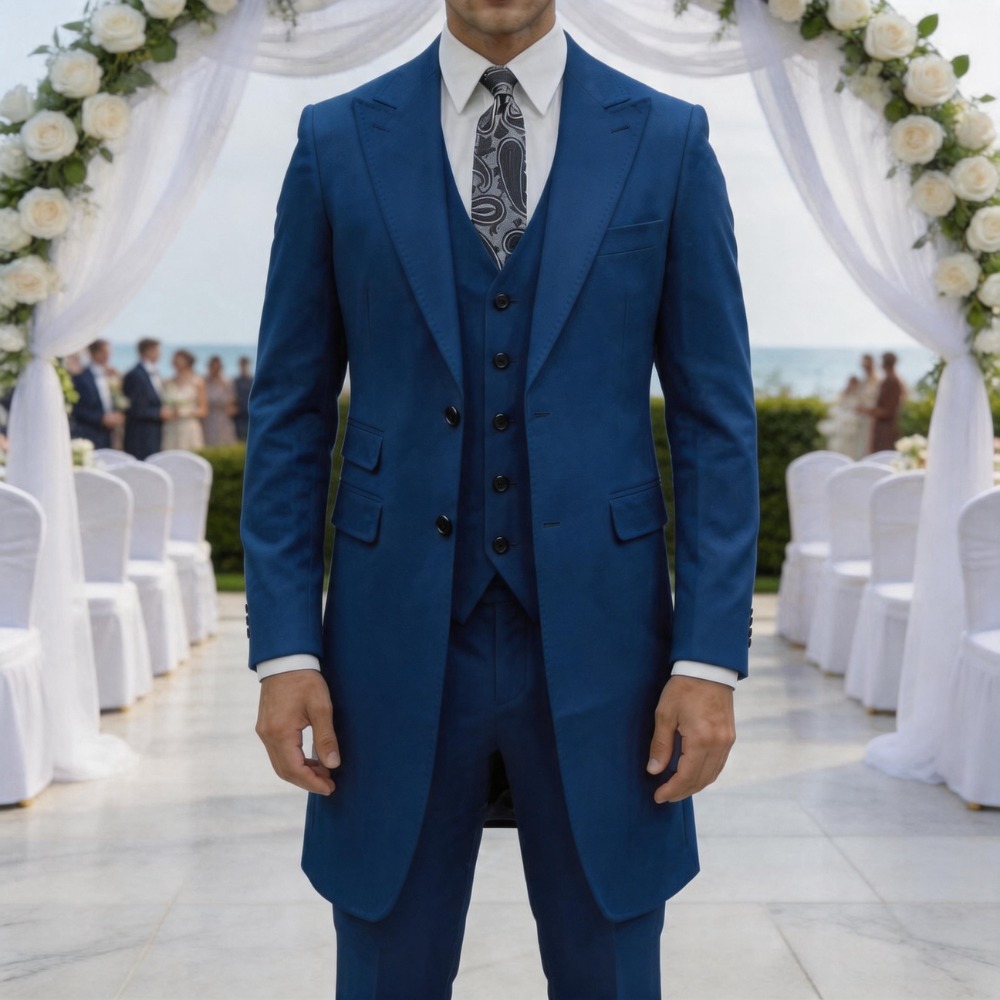 Slim Fit 3 Pieces Formal Men S - огляд і ціна Men Formal Wear In Summer