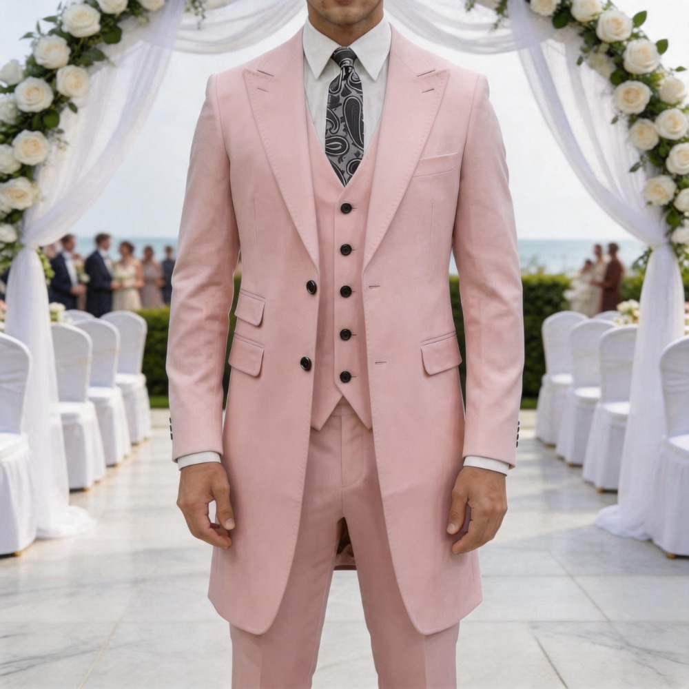 Slim Fit 3 Pieces Formal Men S - огляд і ціна Men Formal Wear In Summer