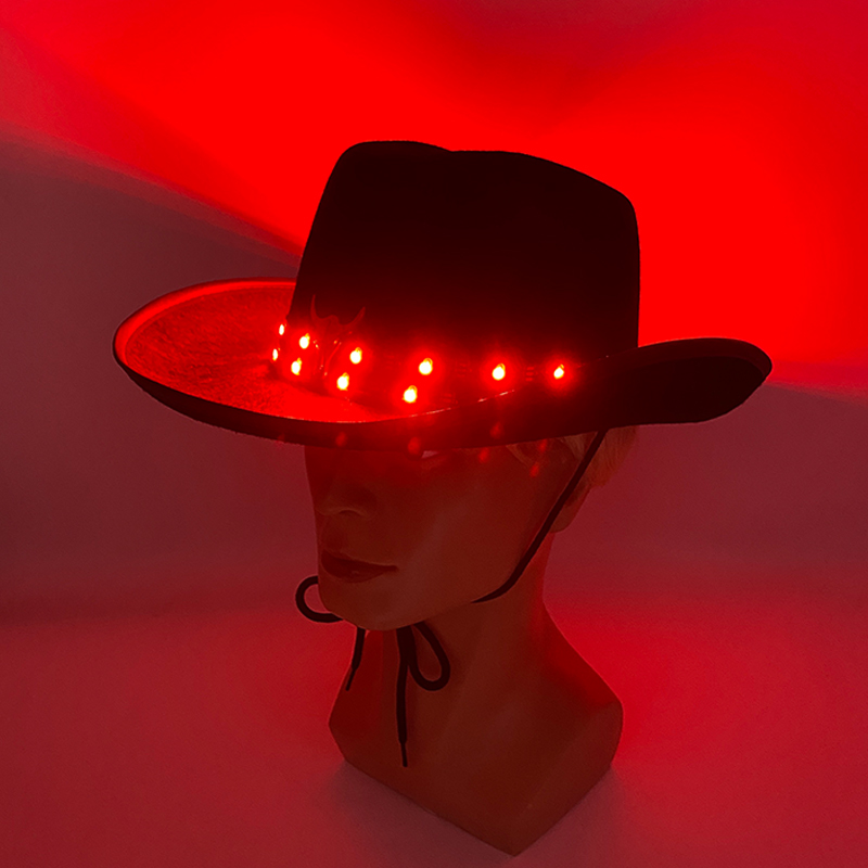 Remote Control LED Cowboy Hat  - огляд і ціна Men'S Formal Wear For Graduation