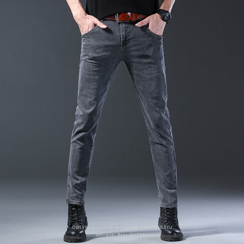 Brand Clothing Men Elastic Sli - огляд і ціна Men Formal Wear With Jeans