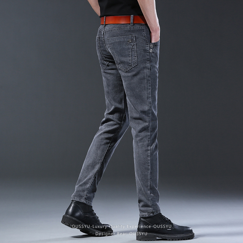 Brand Clothing Men Elastic Sli - огляд і ціна Men Formal Wear With Jeans