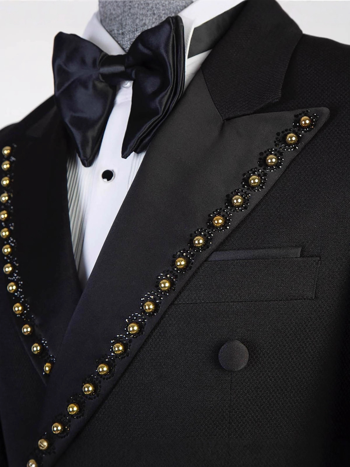 Double Breasted Beaded Formal  - огляд і ціна Men Formal Wear Wedding