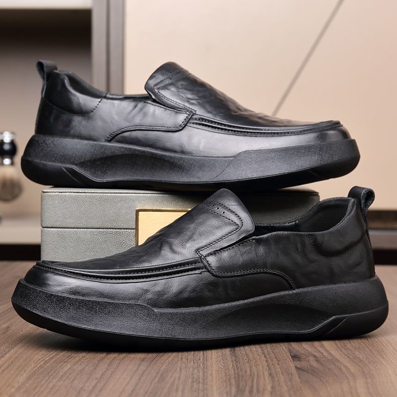 Genuine Leather Shoes Men Casu - огляд і ціна Men'S Luxury Formal Wear Brands