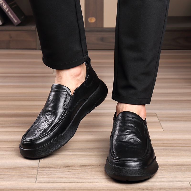 Genuine Leather Shoes Men Casu - огляд і ціна Men'S Luxury Formal Wear Brands