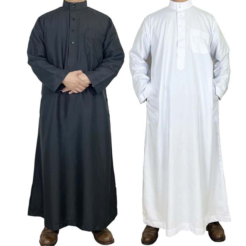 Mens Polyester Qatari Thobe St - огляд і ціна Men Formal Wear Dubai