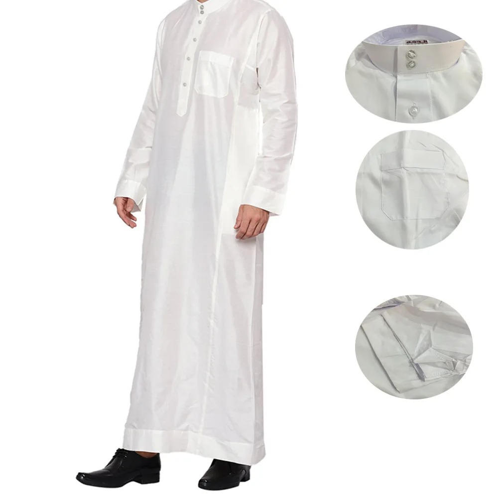 Mens Polyester Qatari Thobe St - огляд і ціна Men Formal Wear Dubai